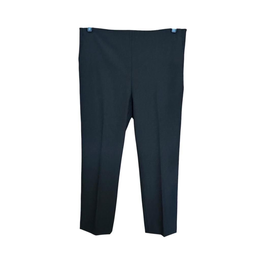 Ann Taylor Black Trousers with Straight Leg Design